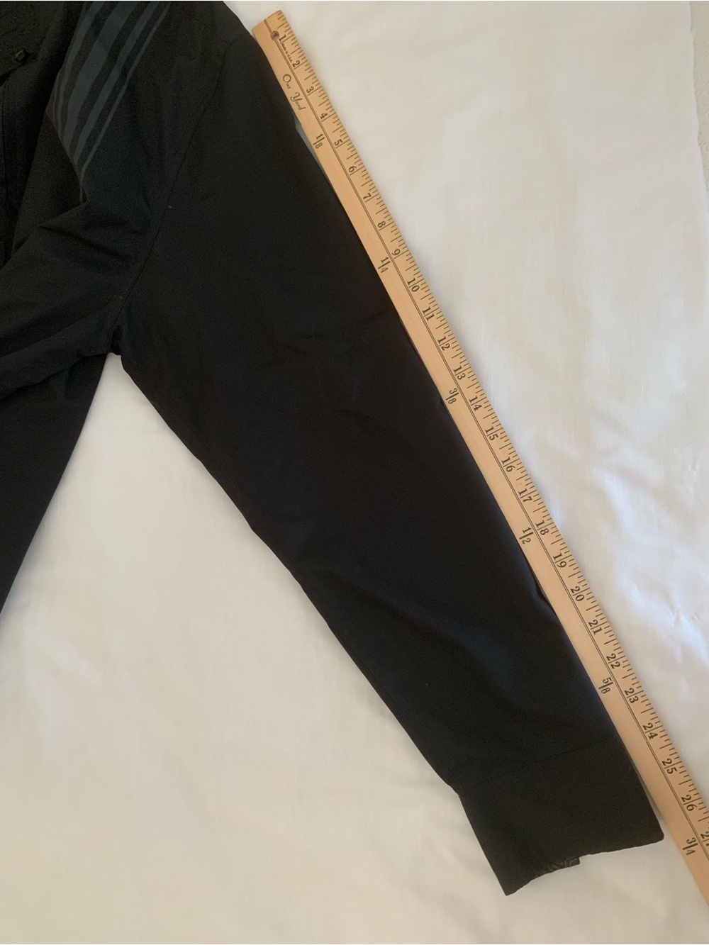 Laird Hamilton Performance Track Jacket Black Stripe Large L EUC - Picture 6 of 10